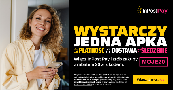 Moje 20 zł na zakupy z InPost Pay