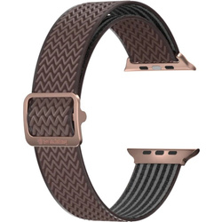 SwitchEasy Pasek Wave do Apple Watch 42/44/45 mm brązowy