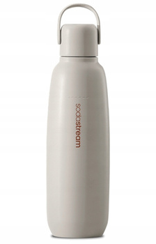 Butelka termiczna SodaStream Fizz&go Cool 0,9 l metalowa butelka | PIASKOWA