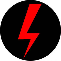 POPSOCKETS Uchwyt do telefonu Custom Błyskawica Strajk Kobiet czarny