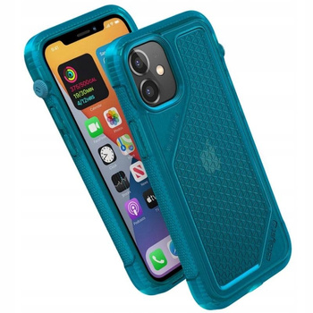 Etui Vibe do iPhone 12 Mini niebieskie przeźroczys