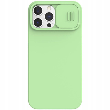 Etui CamShield Silky iPhone 13 Pro Max Miętowa
