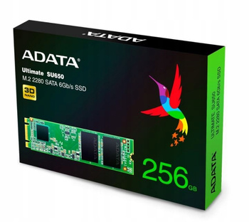 Dysk SSD Ultimate SU650 256G M.2 TLC 3D 2280 SATA