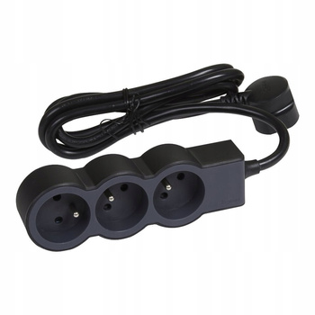 LEGRAND Przedłużacz listwa 3X2P+Z 3m C/G 049489