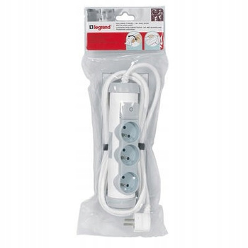 LEGRAND Przedłużacz 3x2P+Z Korpus obrotowy 3m