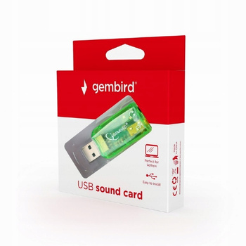 GEMBIRD Karta dzwiekowa Virtus SC-USB-01