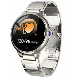 GARETT Smartwatch Women Karen srebrny, stalowy