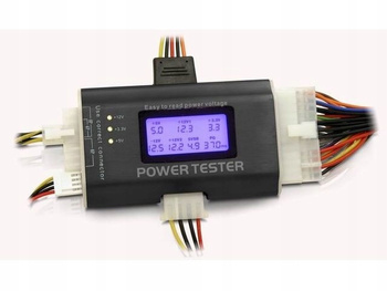 DELOCK Tester zasilaczy komputerowych (LCD)