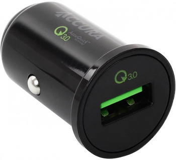 ŁADOWARKA SAMOCHODOWA USB 12V-24V QC 3.0 18W 3000