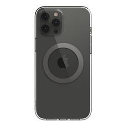 SwitchEasy Etui MagClear iPhone 12 Pro Max szare