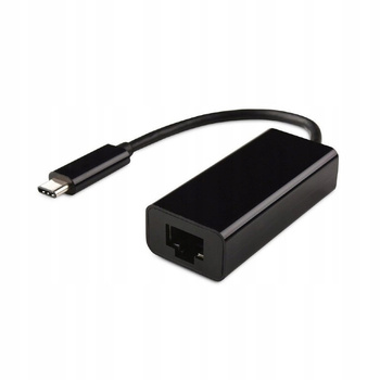 GEMBIRD Adapter USB Typ-C do LAN Gigabit czarny