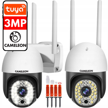 KAMERA BEZPRZEWODOWA ZEWNĘTRZNA OBROTOWA WIFI 3MPX