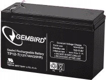 GEMBIRD Akumulator uniwersalny 12V/7Ah