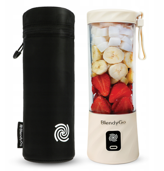 Zestaw Blender BlendyGo 3 Beżowy + etui na blender BlendyGo 3