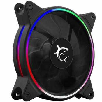 WhiteShark Wentylator LED gaming GRAVITY