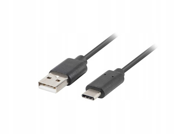 LANBERG Kabel USB CM - AM 2.0 0.5m czarny