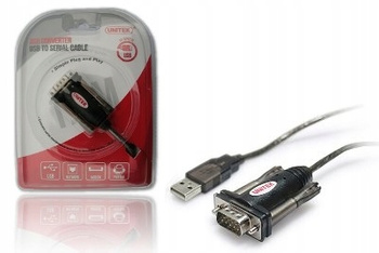 Adapter USB- 1xRS-232 + Adapter DB9F/DB25M; Y-105A