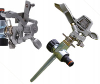 ZRASZACZ OGRODOWY PULSACYJNY METALOWY WBIJANY 360°