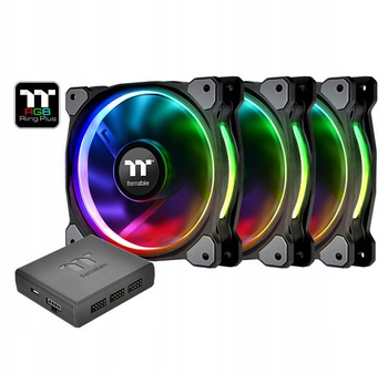 Riing 12 RGB Plus TT Premium Edition 3 Pack ,)