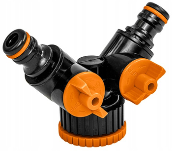 ZŁĄCZKA 3/4 TRÓJNIK Z ZAWORAMI ROZDZIELACZ NA KRAN