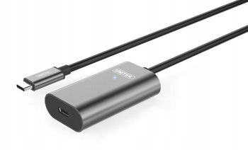 Przedłużacz aktywny USB Typ-C 3.1, 5m, M/F;