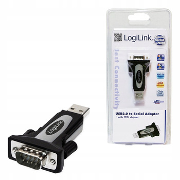 LOGILINK Adapter USB 2.0 na port szeregowy