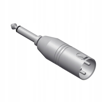 Przejściówka Męski XLR na 6,3 mm Jack Męski