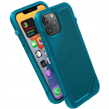 Etui Vibe do iPhone 12 Pro Max niebieskie przeźroc