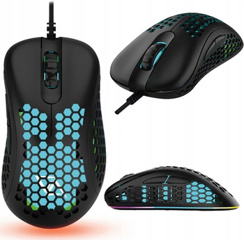 MYSZKA PRZEWODOWA MYSZ OPTYCZNA DLA GRACZY RGB LED