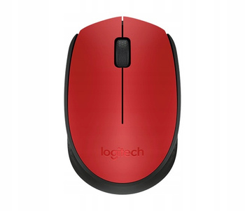 LOGITECH M171 Red Mysz Bezprzewodowa 910-004641