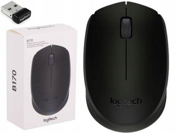 Mysz bezprzewodowa Logitech B170 z sensorem optycznym USB