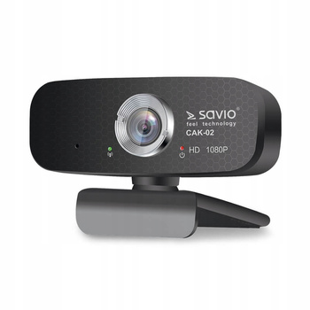 SAVIO Kamera internetowa USB Full HD, CAK-02