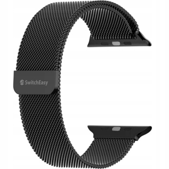 Pasek Mesh do Apple Watch 42/44/45mm czarny