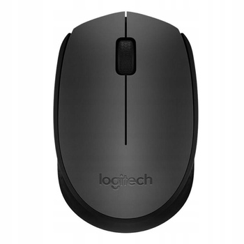 Logitech M170 – mała bezprzewodowa mysz do laptopa/PC (szara)