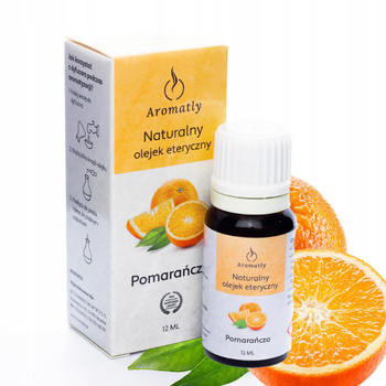 NATURALNY OLEJEK ETERYCZNY POMARAŃCZ Aromatly 12ml