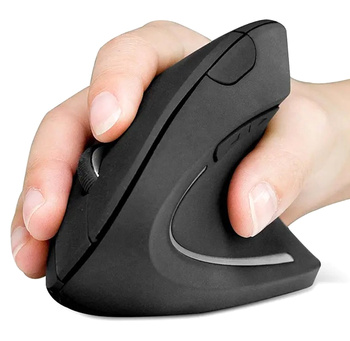 MYSZ ERGONOMICZNA PIONOWA WERTYKALNA BEZPRZEWODOWA