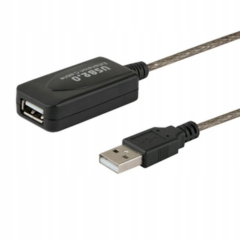 SAVIO Przedłużka portu USB aktywna, 10m, CL-130