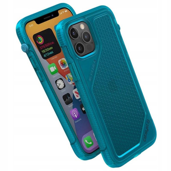Etui Vibe do iPhone 12/12 Pro niebieskie przeźrocz