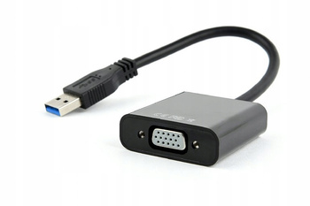 GEMBIRD Adapter USB 3.0 -> VGA czarny