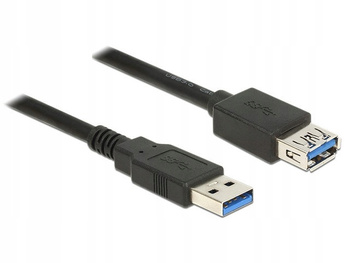 DELOCK Przedłużacz USB 3.0 3m AM-AF czarny