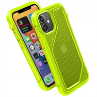 Etui Vibe do iPhone 12 Mini żółte przeźroczyste