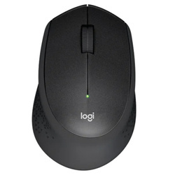 Logitech Mysz M330 Silent Plus bezprzewodowa czarna