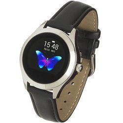 GARETT Smartwatch Women Naomi czarny, skóra