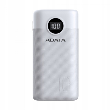 ADATA Powerbank P10000QCD 10000mAh Biały QC/PD