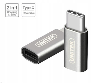 UNITEK Adapter USB TYP-C do microUSB; Y-A027AGY