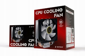 GEMBIRD Chłodzenie CPU Huracan 9cm 95W 4-pin