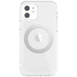 SwitchEasy Etui MagClear iPhone 12 Mini srebrne