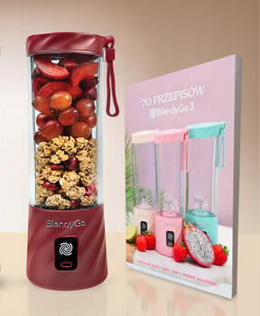 Zestaw BlendyGo 3 + książka z 70 przepisami BlendyGo