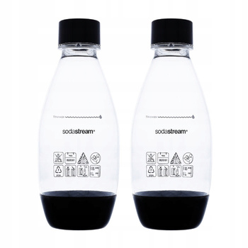 ZESTAW 2x BUTELKA FUSE SodaStream 0,5L SATURATOR