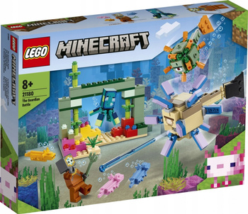 LEGO Klocki Minecraft 21180 Walka ze strażnikami